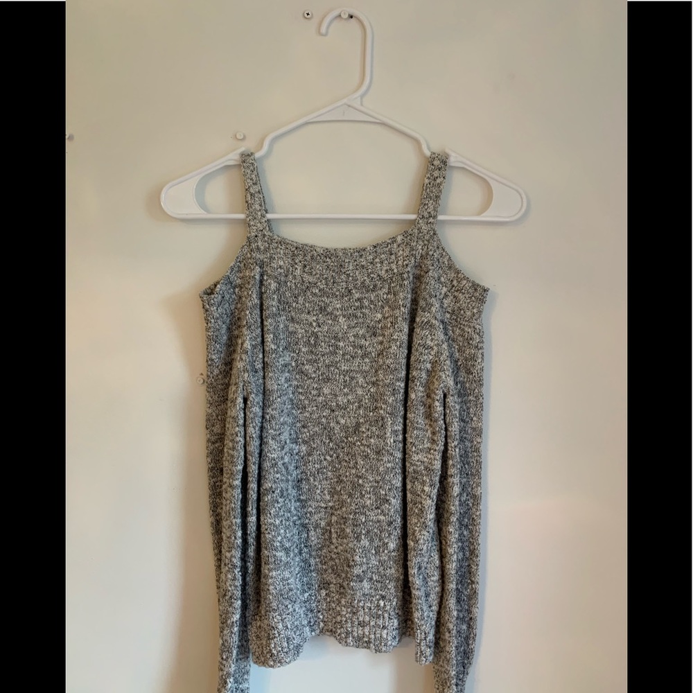 Abercrombie cut out shouldered sweater